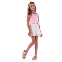 Conjunto Infantil Blusa + Shorts Kiki Xodó 3450024