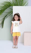 Conjunto Infantil Blusa + Shorts Milon 14946 Conjunto Infantil Blusa + Shorts Milon 14946