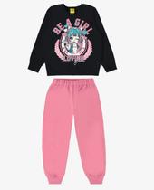 Conjunto Infantil Blusão Com Calça Rovi Kids Preto 6 Conjunto Infantil Blusão Com Calça Rovi Kids Preto 6