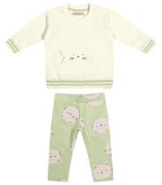 Conjunto Infantil Blusão com Legging Trick Nick Bege - Trick Nick Baby