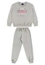 Conjunto Infantil Blusão e Calça Guloseima Conjunto Infantil Blusão e Calça Guloseima