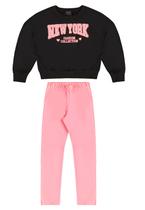 Conjunto Infantil Blusão e Calça Guloseima Conjunto Infantil Blusão e Calça Guloseima