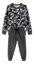 Conjunto Infantil Blusão Menino Inverno Escolar Flanelado Conjunto Infantil Blusão Menino Inverno Escolar Flanelado