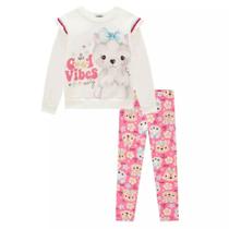Conjunto Infantil Blusão Moletom Peluciado e Legging Termoskin Kukiê 63636 Conjunto Infantil Blusão Moletom Peluciado e Legging Termoskin Kukiê 63636