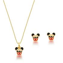 Conjunto infantil brinco e colar mickey Conjunto infantil brinco e colar mickey
