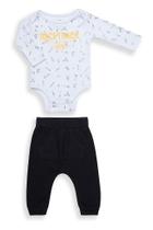 Conjunto infantil Calça saruel + camiseta manga longa - Race Track