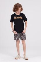 Conjunto Infantil Cali Club Preto