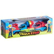 Conjunto Infantil Caminhãozinho e Equipamento Truckinho Trio - Maptoy