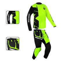 Conjunto Infantil Camisa Calça Ims Mx 2025 Flúor Conjunto Infantil Camisa Calça Ims Mx 2025 Flúor