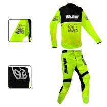 Conjunto Infantil Camisa Calça Ims Mx 2025 Flúor