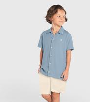 Conjunto Infantil Camisa Com Bermuda Trick Nick Azul