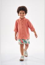 Conjunto Infantil Camisa e Bermuda Up Baby