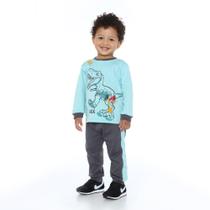 Conjunto Infantil Camisa Manga Longa e Calça T-Rex - Yuk's Conjunto Infantil Camisa Manga Longa e Calça T-Rex - Yuk's