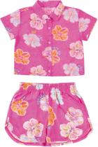 Conjunto Infantil Camisa + shorts Dila 03590