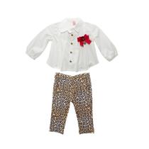 Conjunto Infantil Camisa Tricoline e Calça