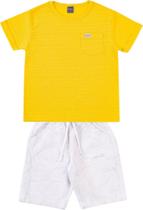 Conjunto Infantil Camiseta + Bermuda Dila 03636