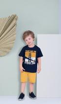 Conjunto Infantil Camiseta + Bermuda Milon 15057 Conjunto Infantil Camiseta + Bermuda Milon 15057
