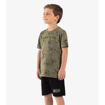 Conjunto infantil camiseta com bermuda rovi kids Conjunto infantil camiseta com bermuda rovi kids