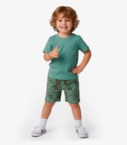 Conjunto Infantil Camiseta Com Bermuda Select Verde Conjunto Infantil Camiseta Com Bermuda Select Verde