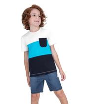 Conjunto Infantil Camiseta Com Bermuda Trick Nick Branco