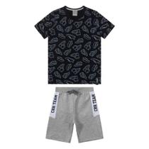 Conjunto Infantil Camiseta e Bermuda 89009 - Malwee Carinhoso