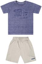 Conjunto Infantil Camiseta e Bermuda Angero 28655