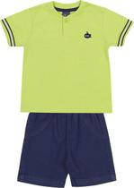 Conjunto Infantil Camiseta e Bermuda Dila 04125