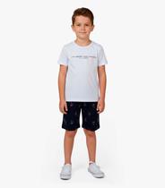 Conjunto Infantil Camiseta e Bermuda Select Azul