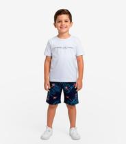Conjunto Infantil Camiseta e Bermuda Select Azul