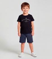 Conjunto Infantil Camiseta e Bermuda Select Cinza Conjunto Infantil Camiseta e Bermuda Select Cinza