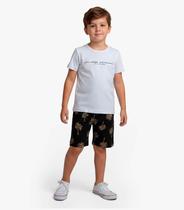 Conjunto Infantil Camiseta e Bermuda Select Preto