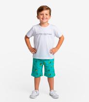 Conjunto Infantil Camiseta e Bermuda Select Verde Conjunto Infantil Camiseta e Bermuda Select Verde