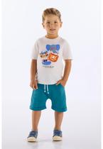 Conjunto Infantil Camiseta e Bermuda Up Baby Conjunto Infantil Camiseta e Bermuda Up Baby