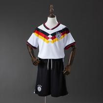 Conjunto infantil Camiseta e Calção Ale Branco Malha Premium 1.1