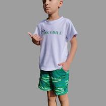 Conjunto infantil camiseta e shorts