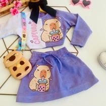 Conjunto infantil Capivara 2 ao 10