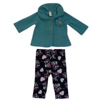 Conjunto Infantil Casaco Soft e Calça Estampada Conjunto Infantil Casaco Soft e Calça Estampada