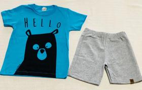 Conjunto Infantil Casual Moletinho