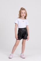 Conjunto Infantil Cirre Cut Out Heart Branco