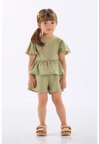 Conjunto Infantil com Blusa e Short Up Baby