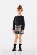 Conjunto Infantil com Blusa e Shorts Xadrez Up Baby Conjunto Infantil com Blusa e Shorts Xadrez Up Baby