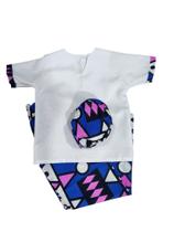 Conjunto Infantil com Eketé Masculino - Candomblé