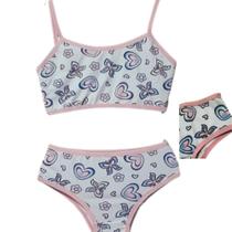 Conjunto Infantil com Estampas para Meninas