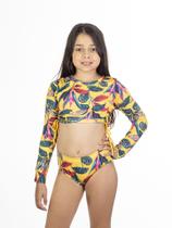 Conjunto Infantil com Proteção Uv+ Trançado na Lateral Ref. 1151