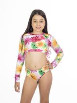 Conjunto Infantil com Proteção Uv+ Trançado na Lateral Ref. 1151