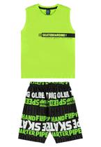 Conjunto Infantil com Regata e Bermuda para Menino Bee Loop