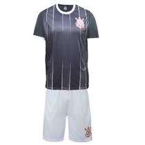 Conjunto Infantil Corinthians Dry Layer Camisa + Calção