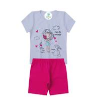 Conjunto Infantil Cotton Enjoy Moments Tam.8