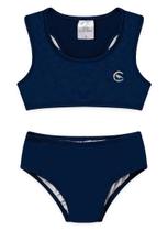 Conjunto Infantil Cropped UV 50+ Nadador