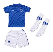 Conjunto Infantil Cruzeiro Uniforme Dry Oficial Conjunto Infantil Cruzeiro Uniforme Dry Oficial